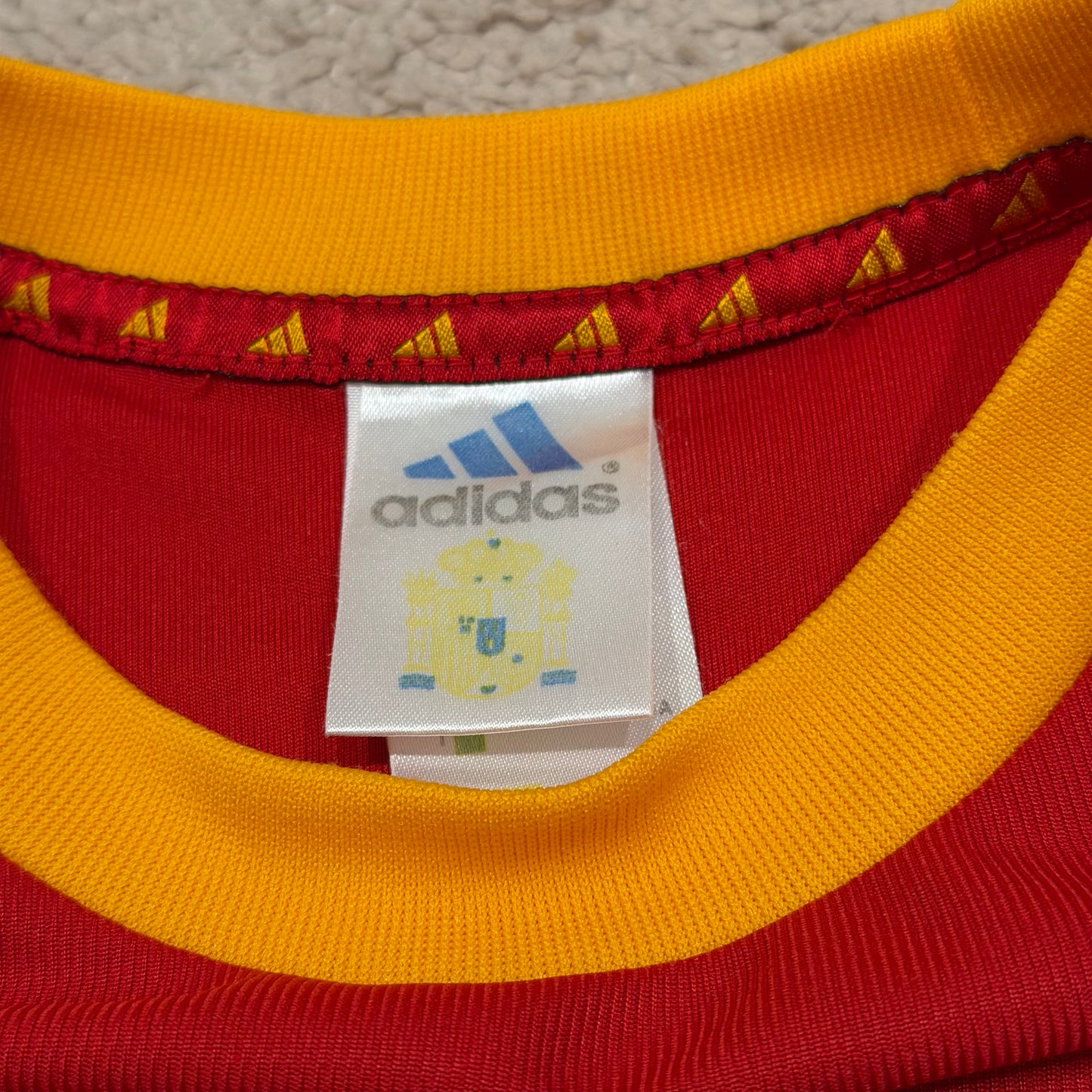 Spain 2002 World Cup home x Xavi #19 (XL)
