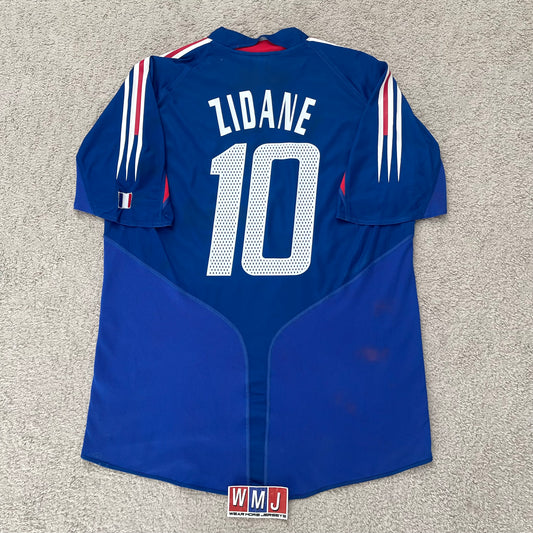 France 2004 EURO home x Zinedine Zidane #10 (XL)