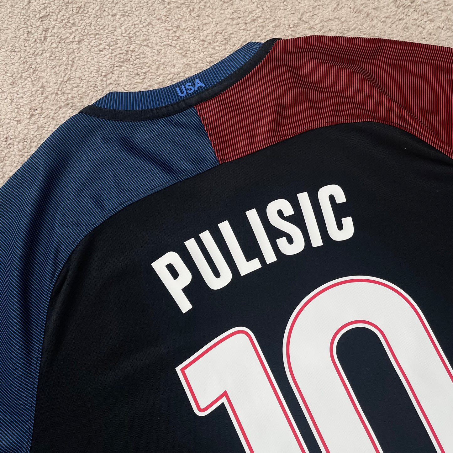 USA 2016/17 away x Christian Pulisic #10 (L)