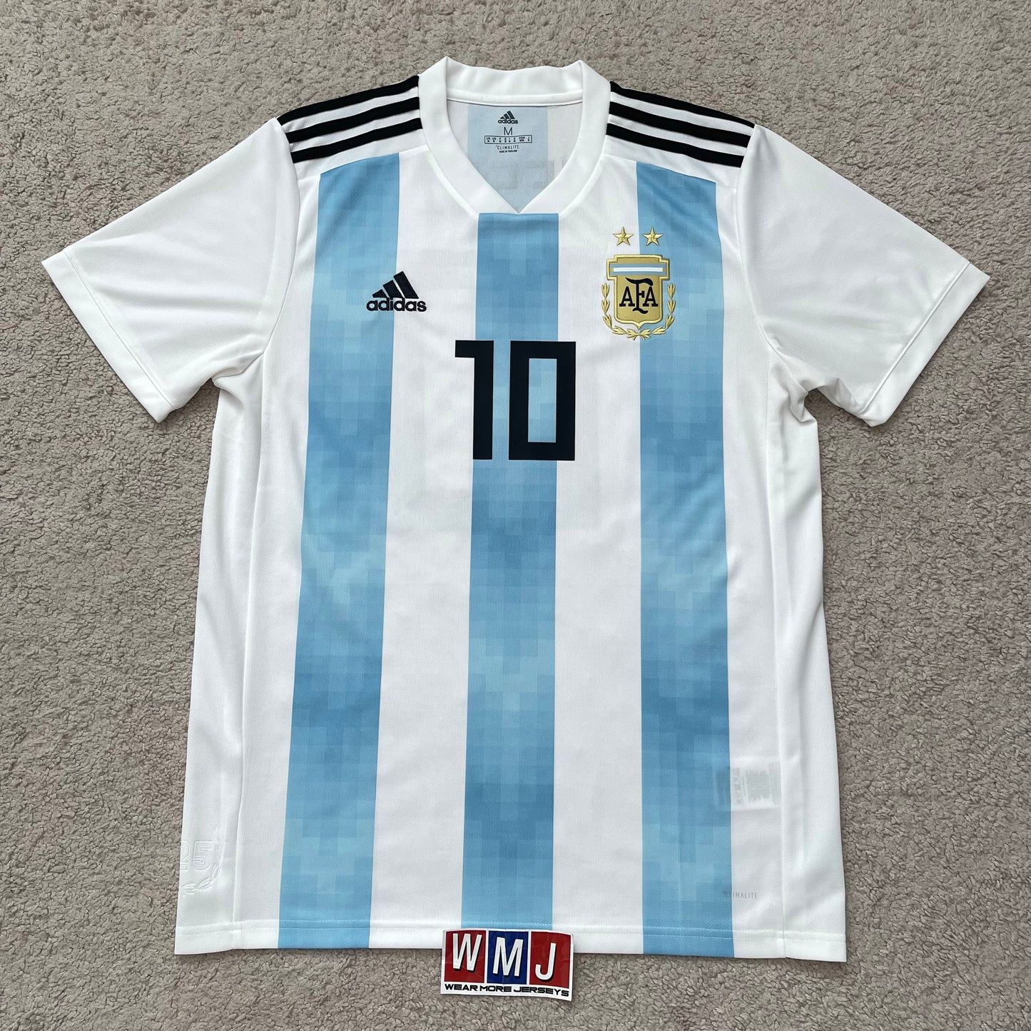 Argentina 2018 World Cup home x Messi #10 (M)