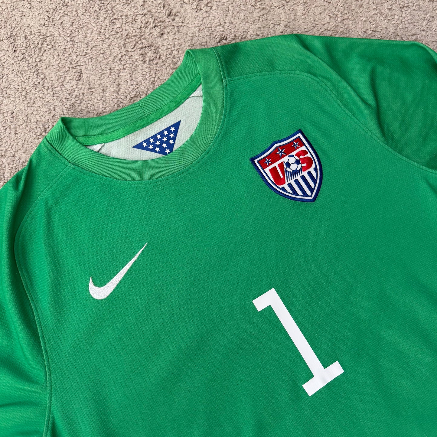 USA 2014 World Cup GK LONG SLEEVES PLAYER VERSION x Tim Howard #1 (L)