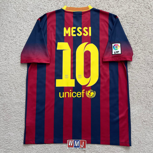 Barcelona 2013/14 home x Messi #10 (L)