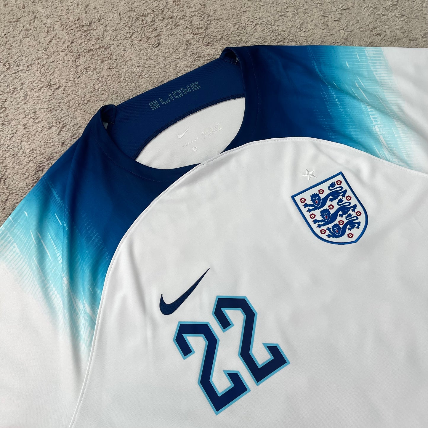 England 2022 World Cup home x Jude Bellingham #22 (XXL)
