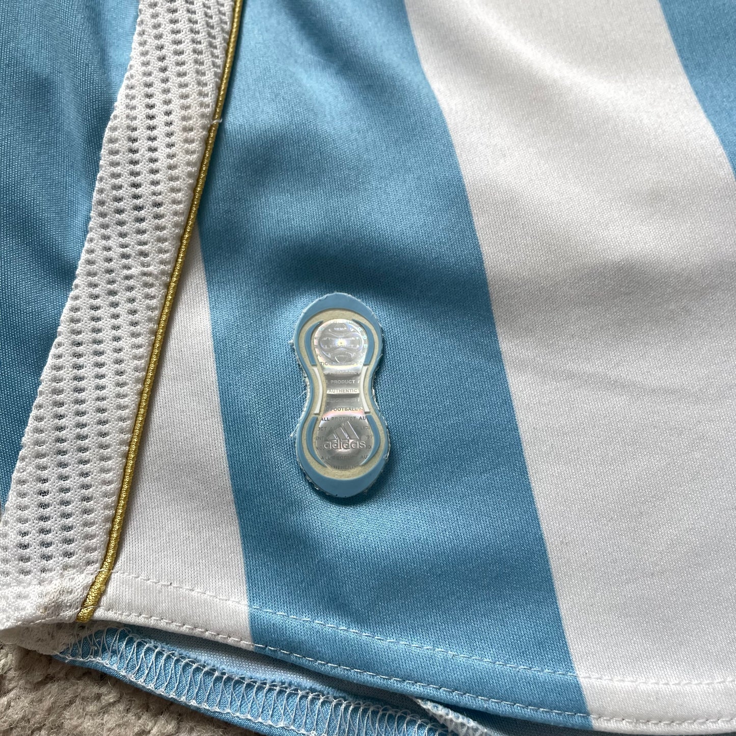 Argentina 2006 World Cup home x Messi #19 (M)