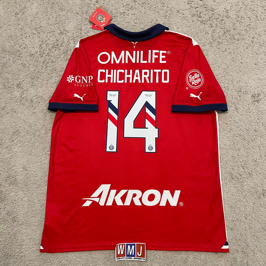 Chivas 2023/24 home x Chicharito Hernandez #14 (XL) *BRAND NEW WITH TAGS
