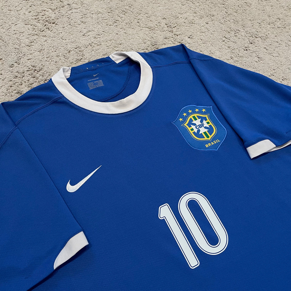 Brazil 2006 World Cup away x Ronaldinho #10 (XL)