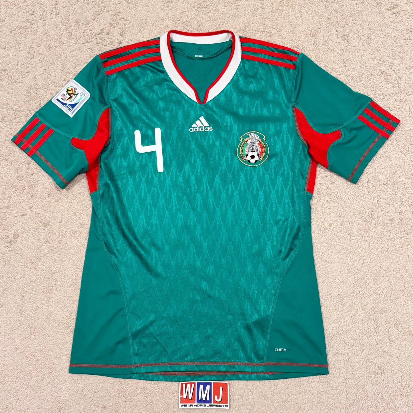 Mexico 2010 World Cup home x Rafa Marquez #4 (M)
