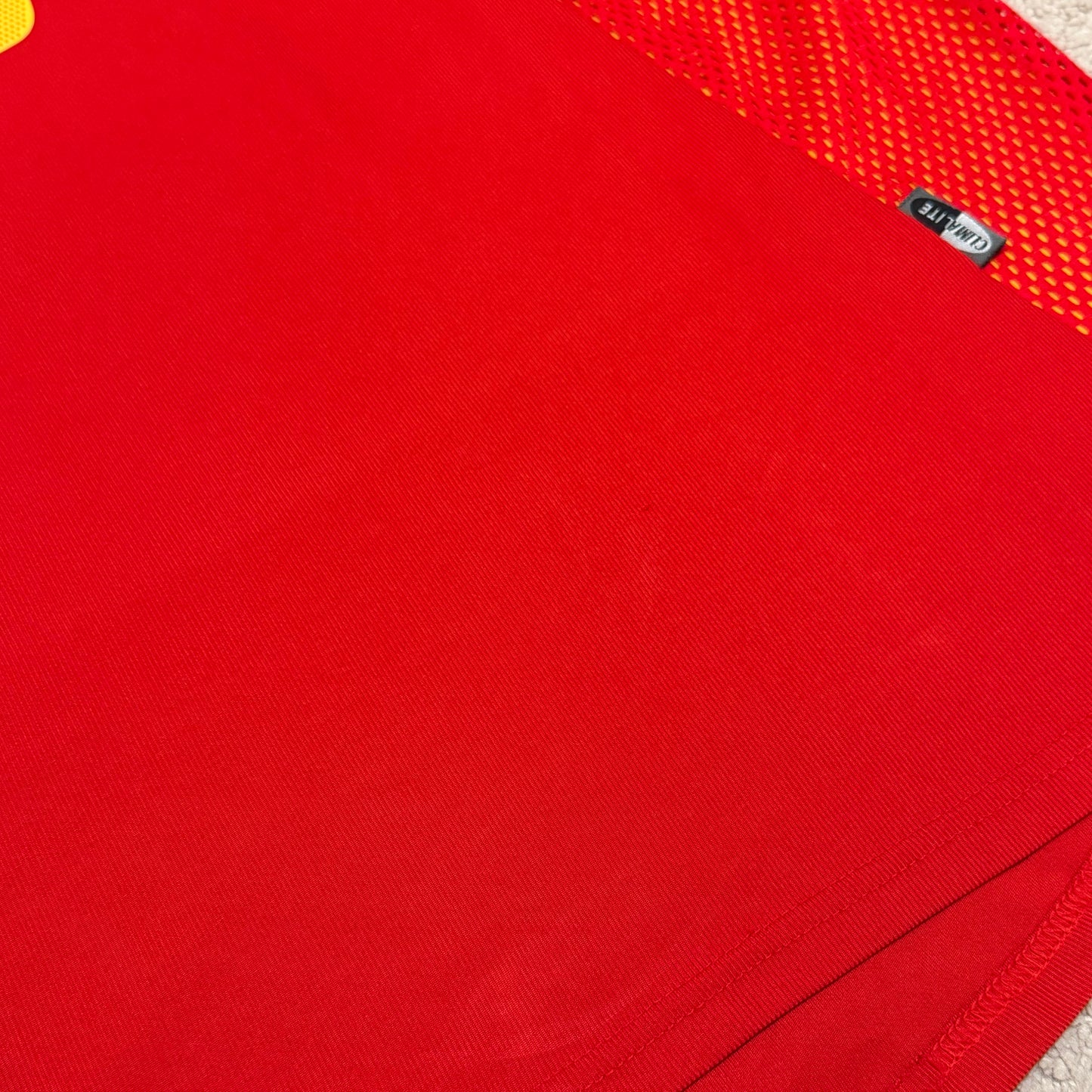 Spain 2002 World Cup home x Xavi #19 (XL)