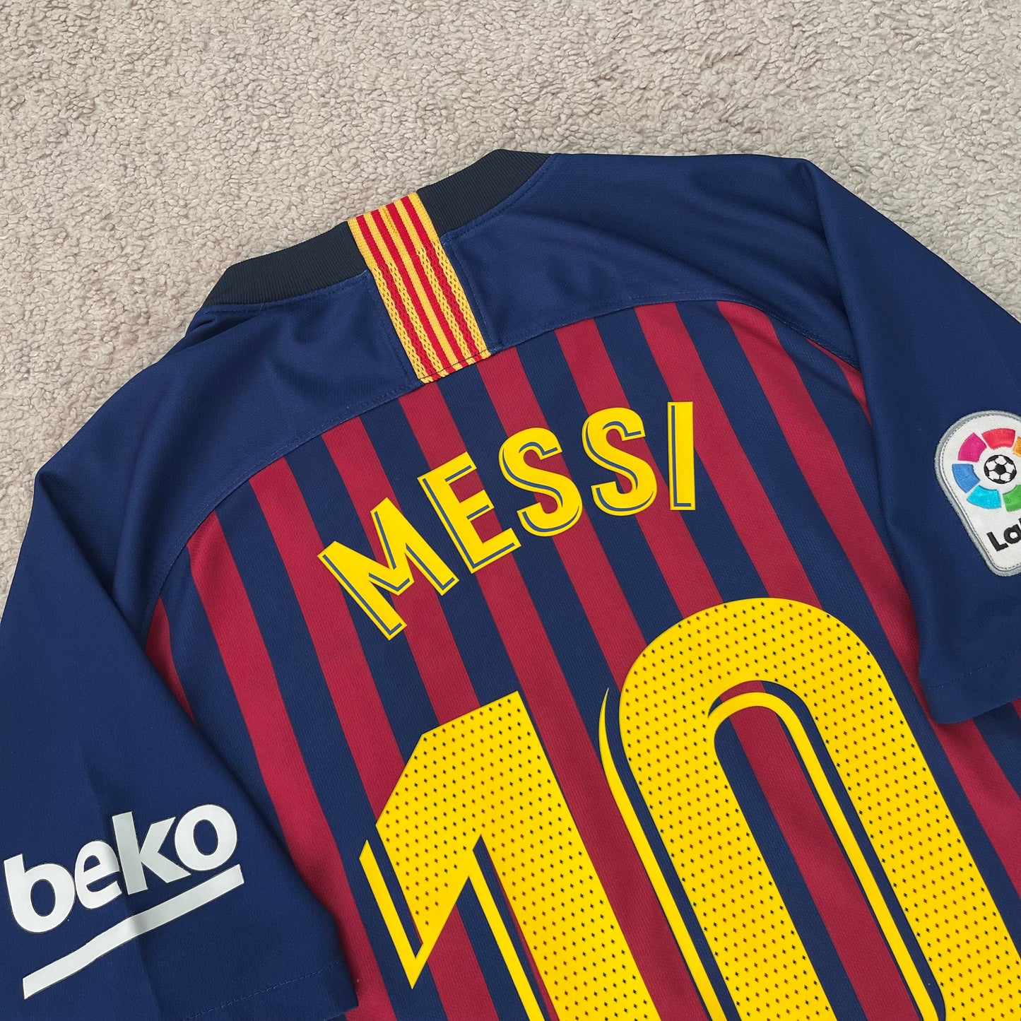 Barcelona 2018/19 home x Messi #10 (M)