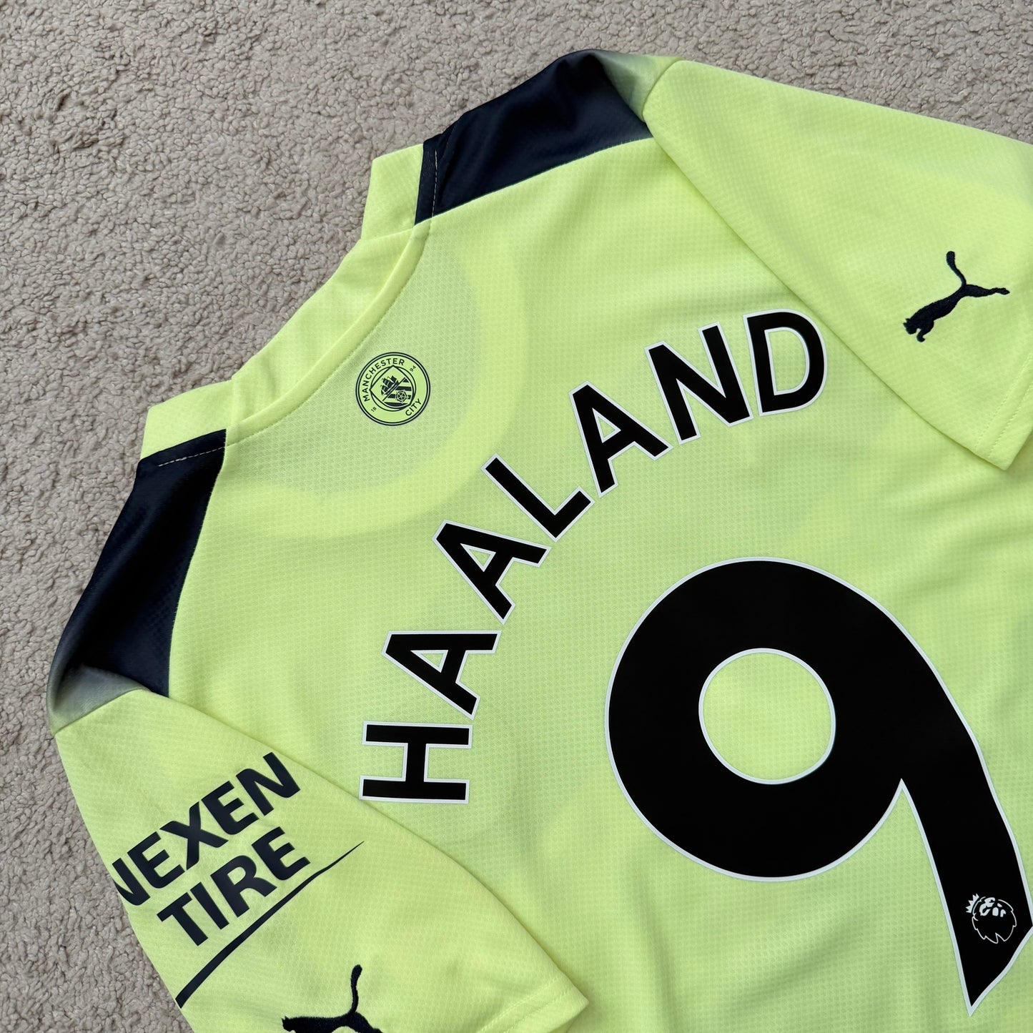 Manchester City 2022/23 third x Erling Haaland #9 (M)