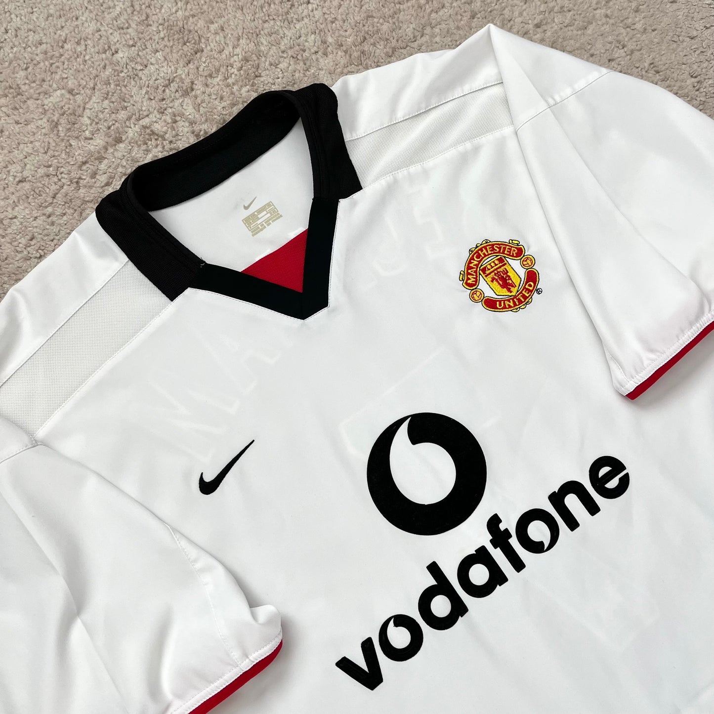 Manchester United 2002/03 away x David Beckham #7 (XXL)