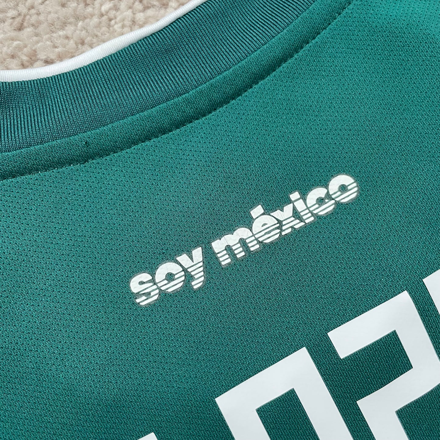 Mexico 2018 World Cup home x Chucky Lozano #22 (L)