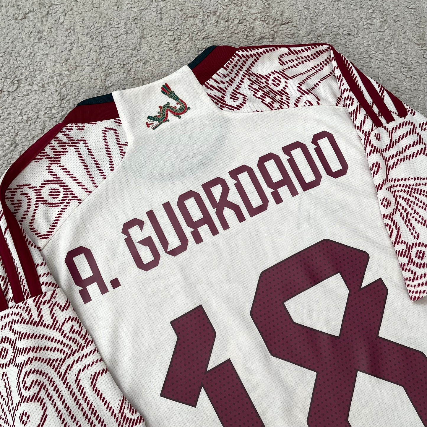 Mexico 2022 World Cup away x Andres Guardado #18 (M)