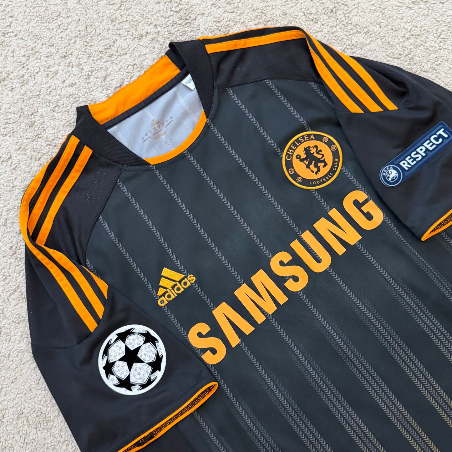 Chelsea 2010/11 away CHAMPIONS LEAGUE x Didier Drogba #11 (M)