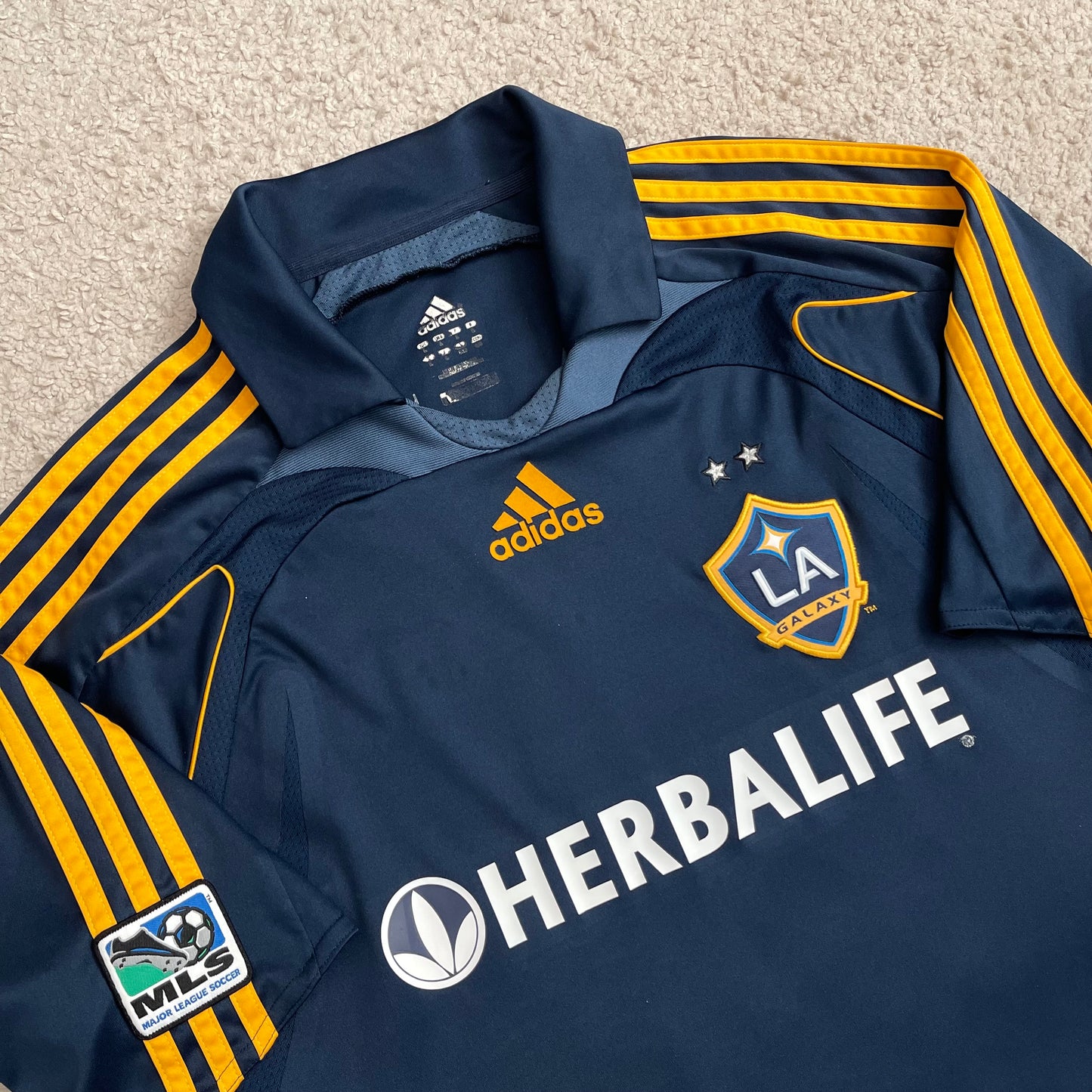 LA Galaxy 2007/08 away PLAYER VERSION x Landon Donovan #10 (L)