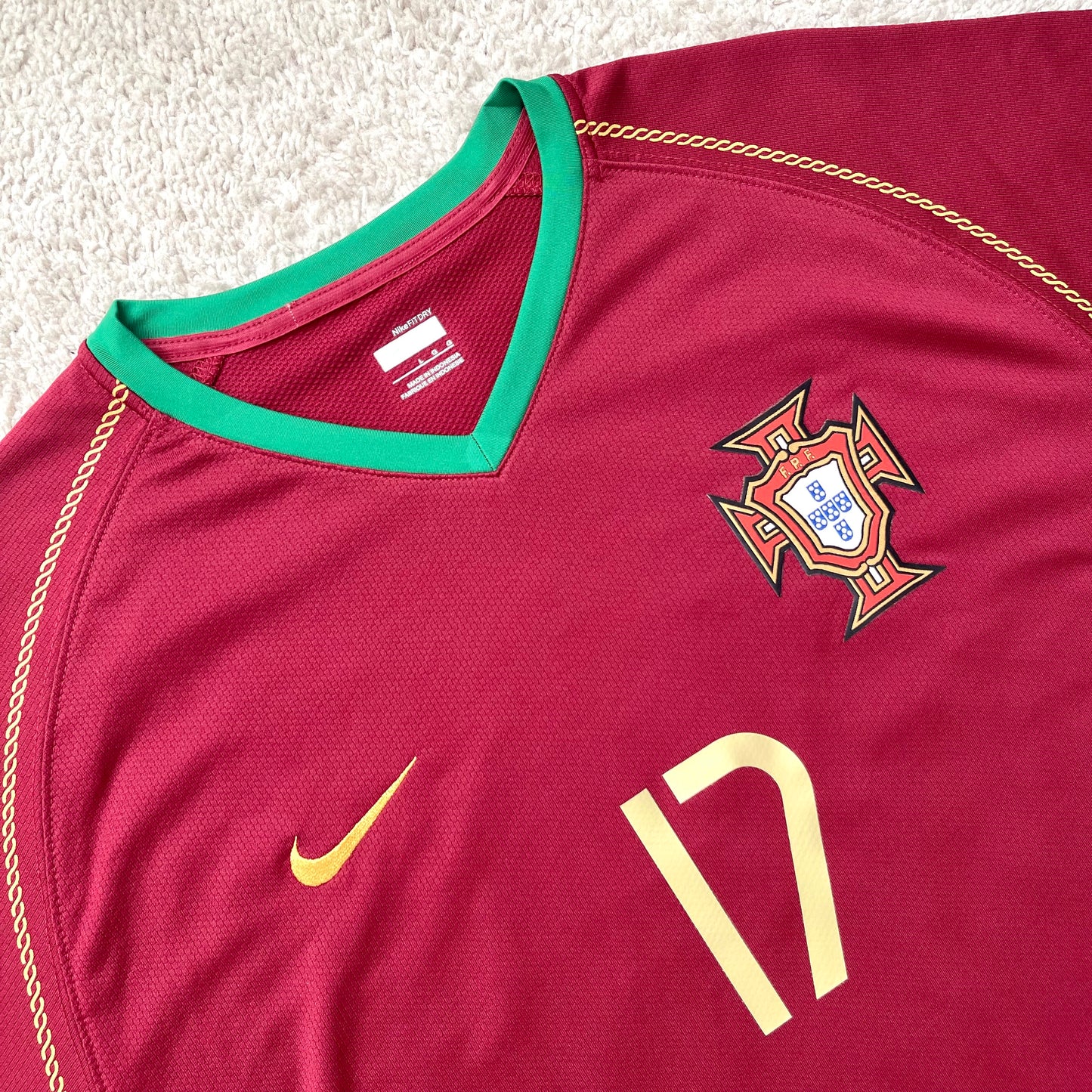 Portugal 2006 World Cup home x Cristiano Ronaldo #17 (L)