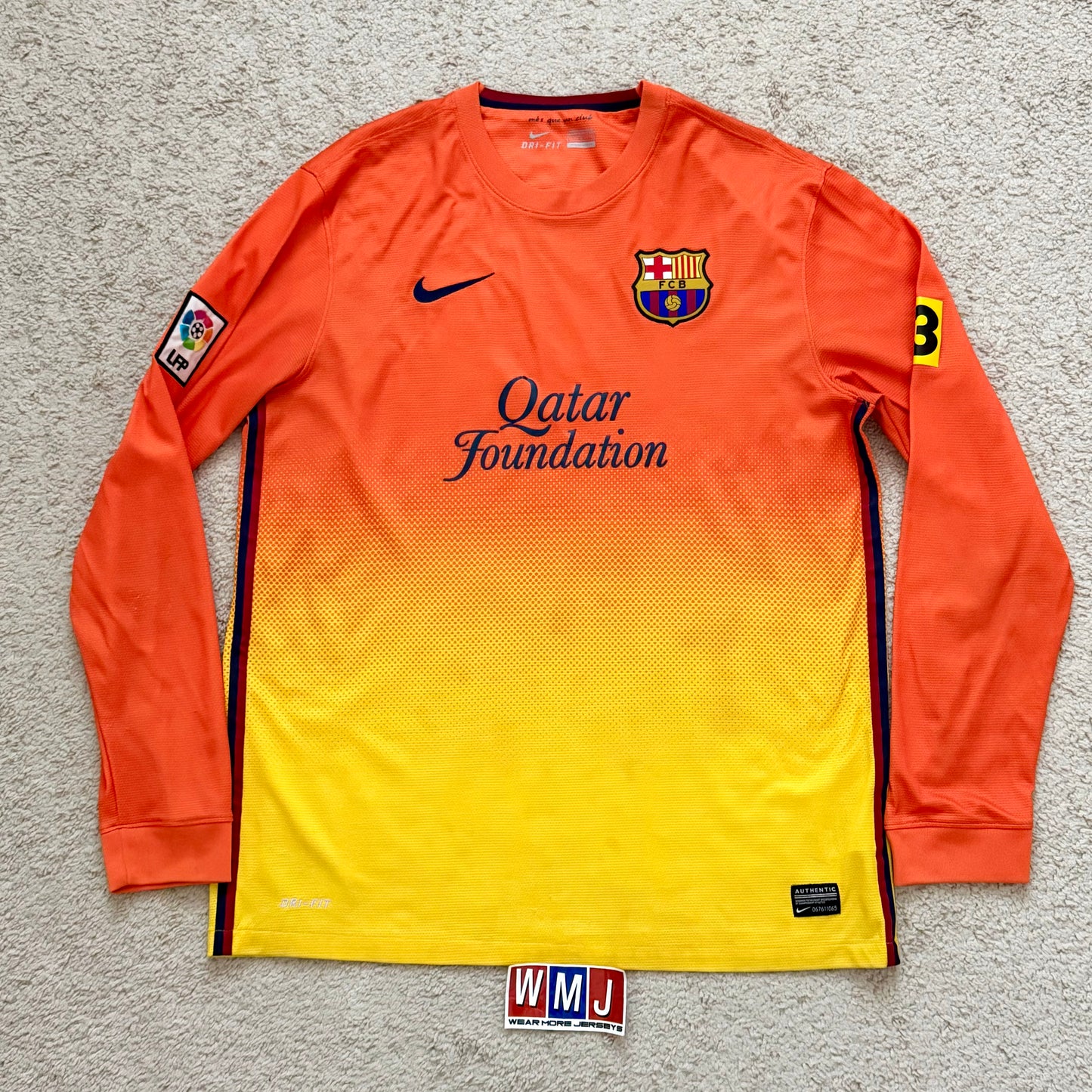 Barcelona 2012/13 away LONG SLEEVES x Messi #10 (L)