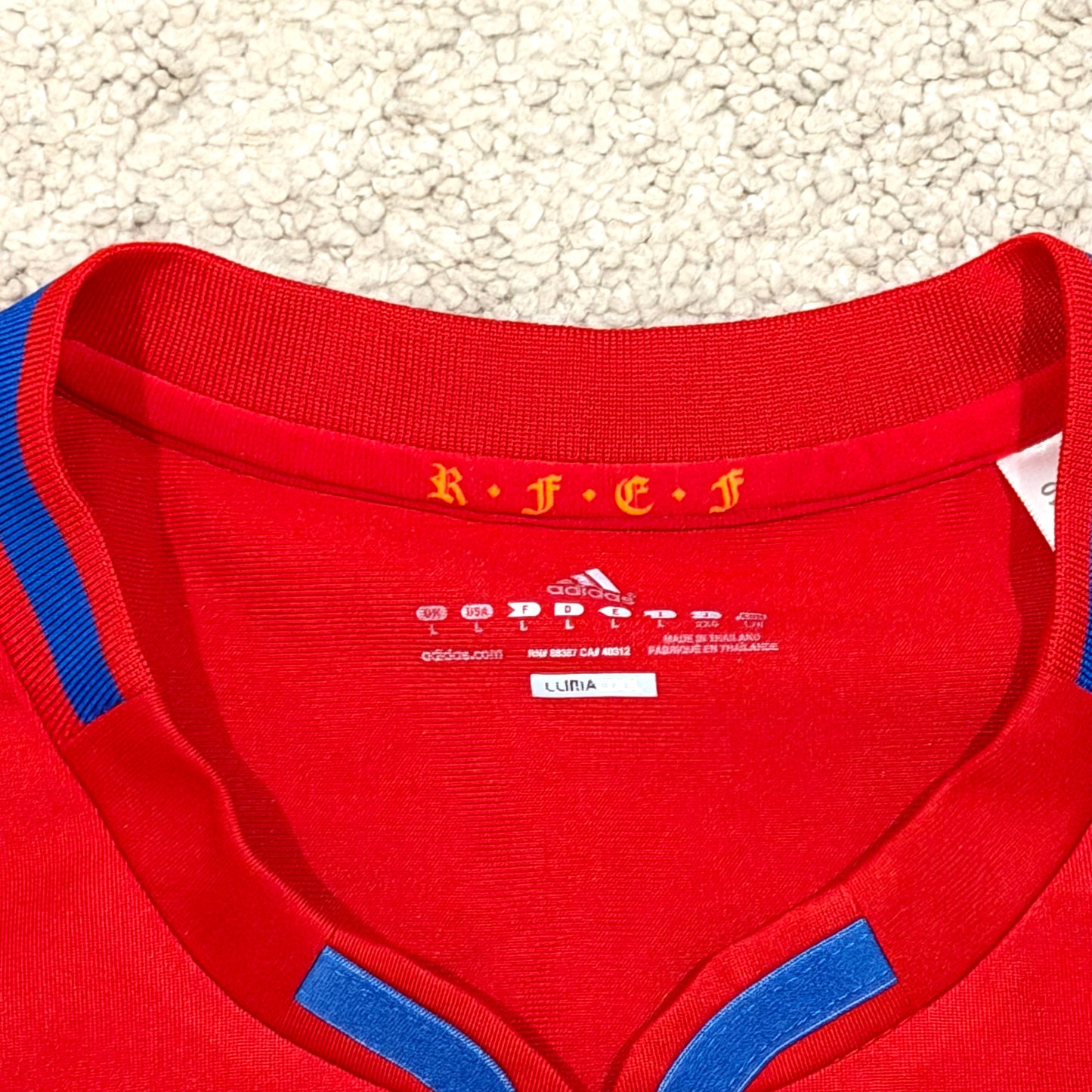 Spain 2010 World Cup home x David Villa #7 (L)