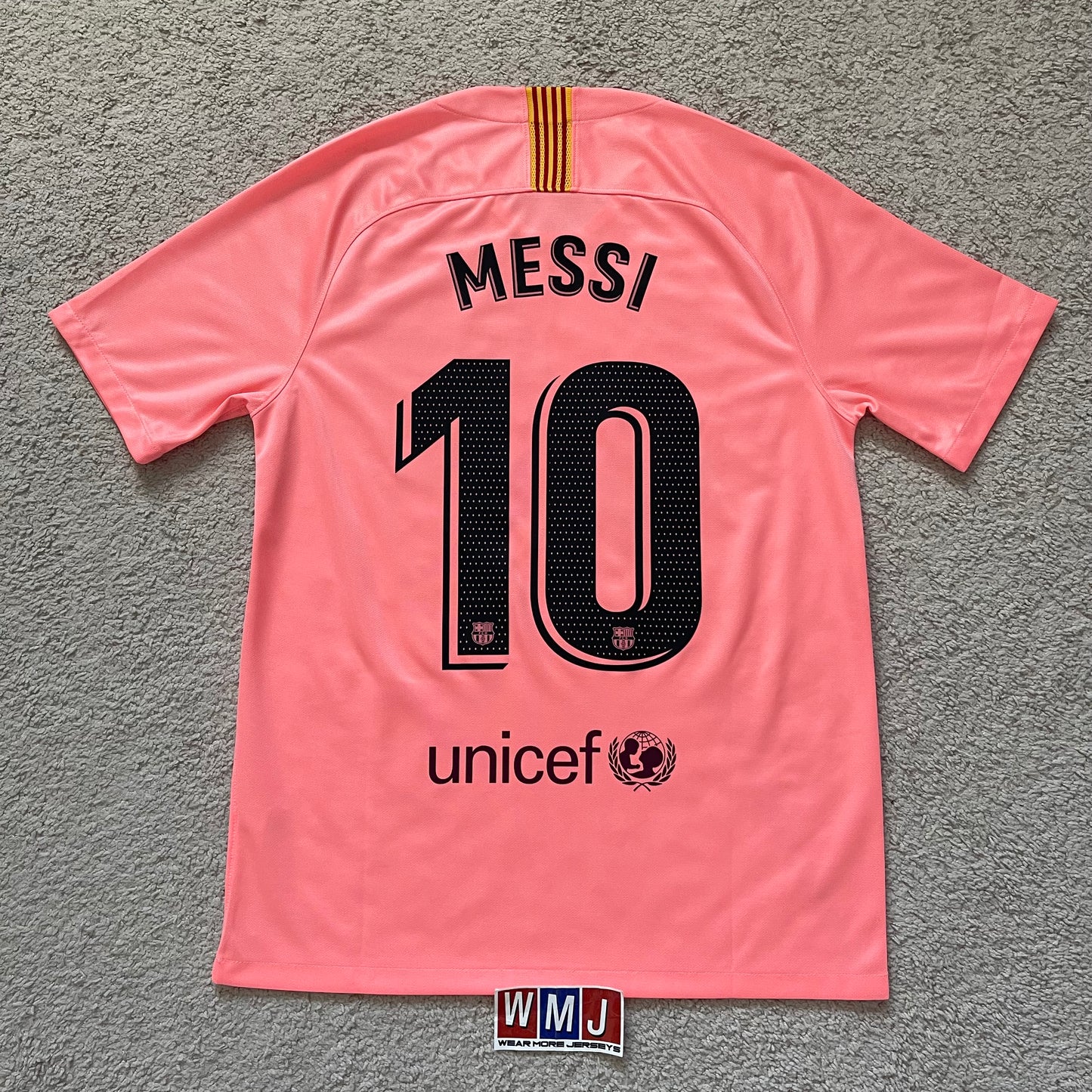 Barcelona 2018/19 third x Messi #10 (M)