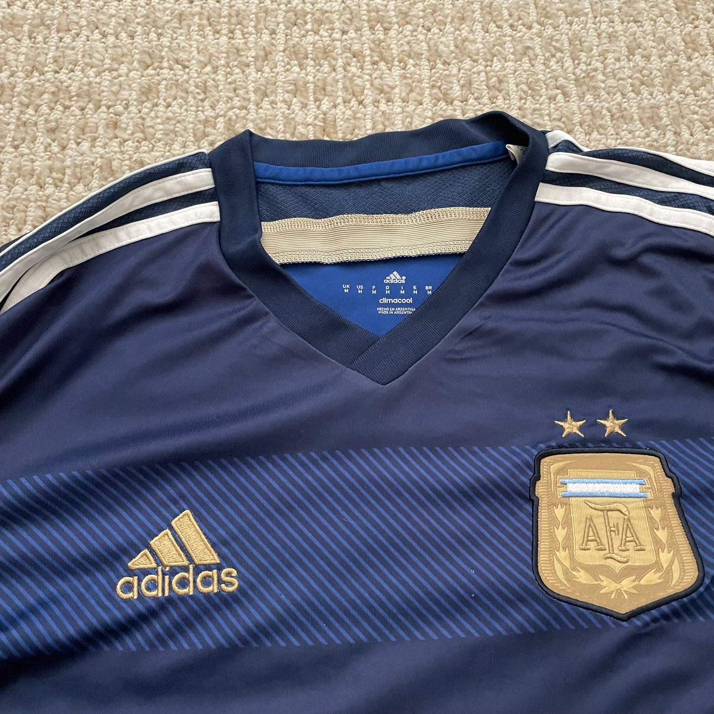 Argentina 2014 World Cup away x Messi #10 (M)