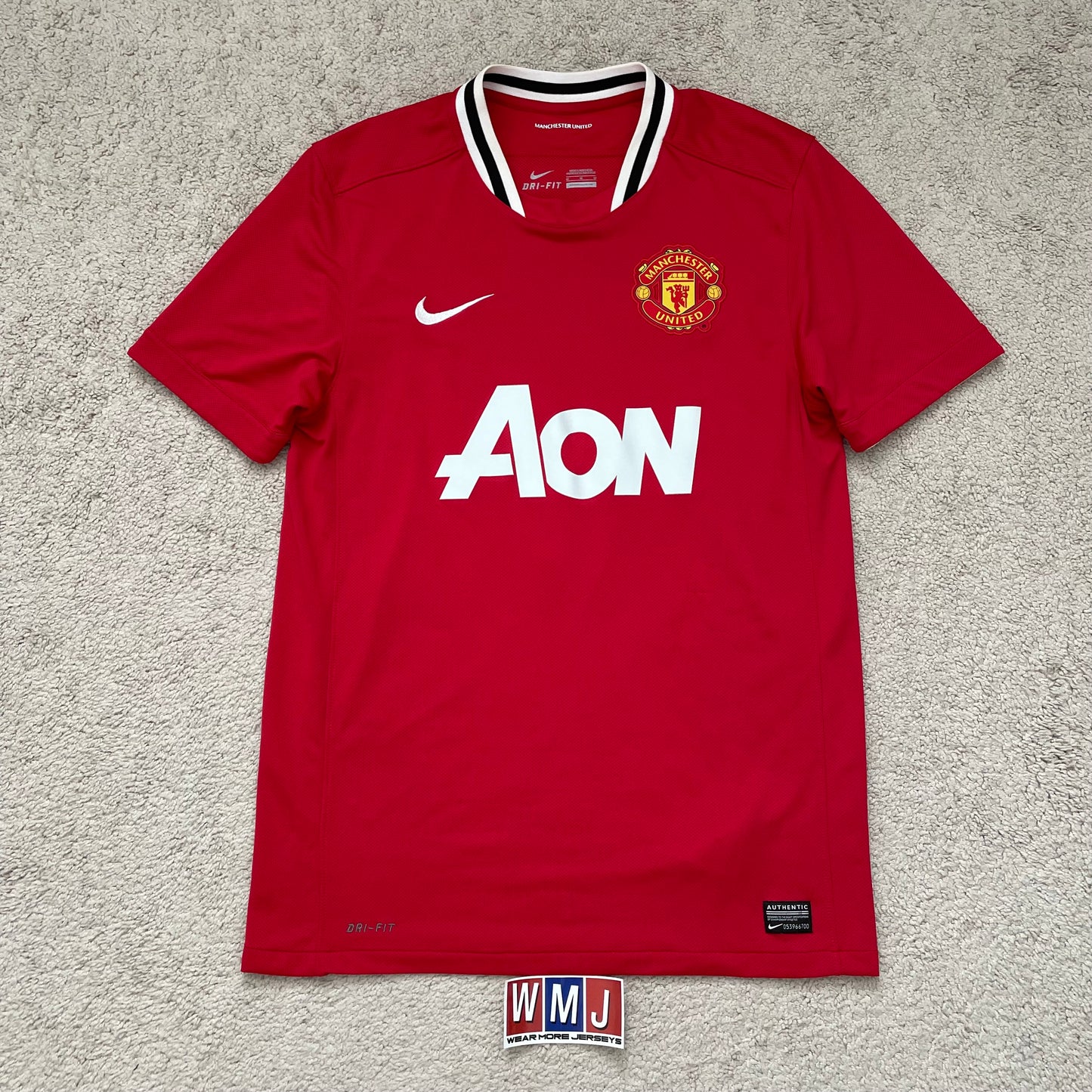 Manchester United 2011/12 home x Ji Sun Park #13 (M)