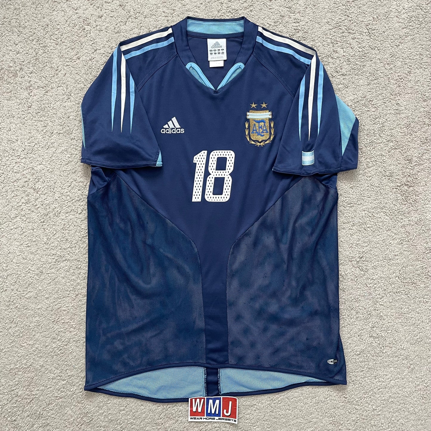 Argentina 2004/05 away x Messi #18 (M)