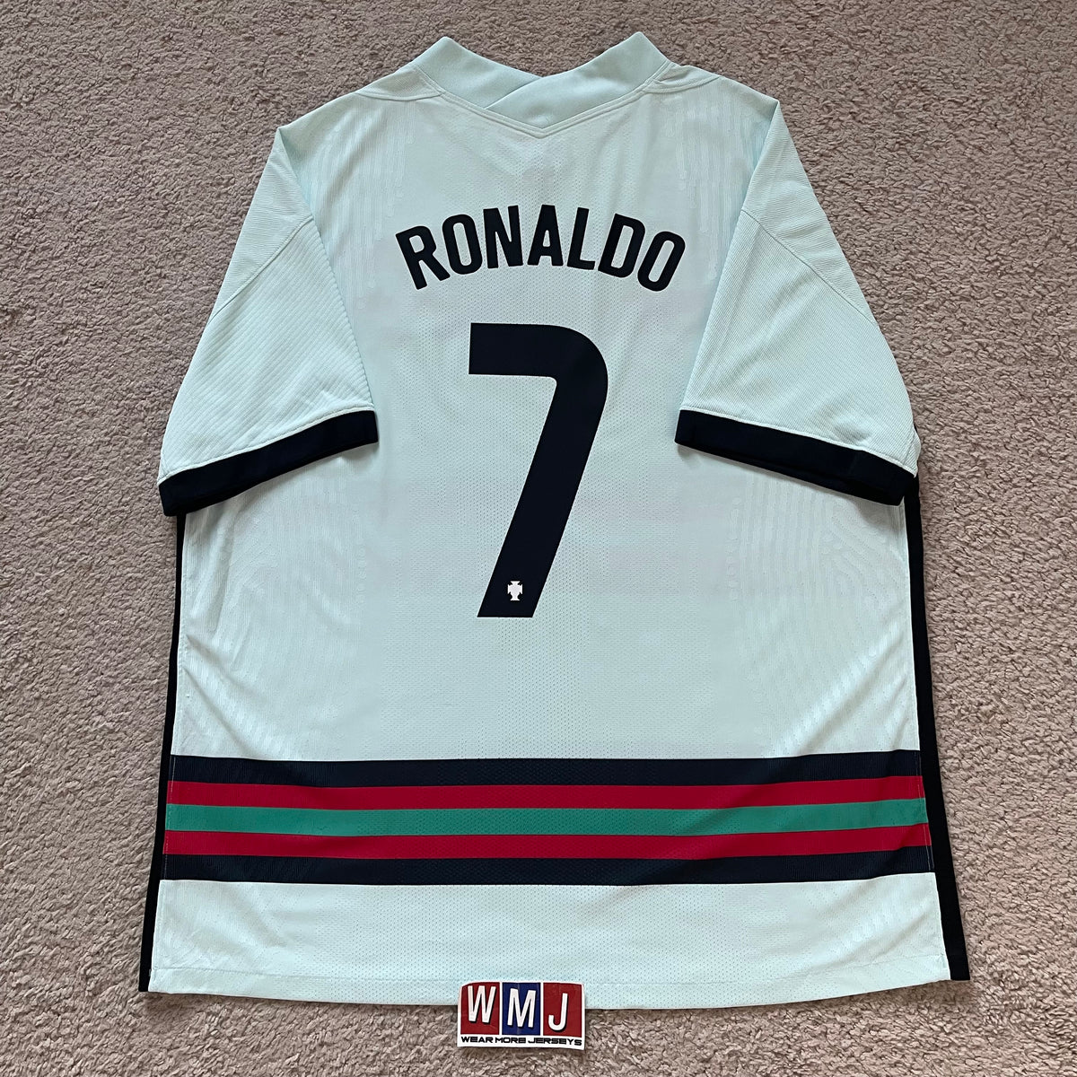 Portugal 2020 EURO away PLAYER VERSION x Cristiano Ronaldo #7 (XXL)