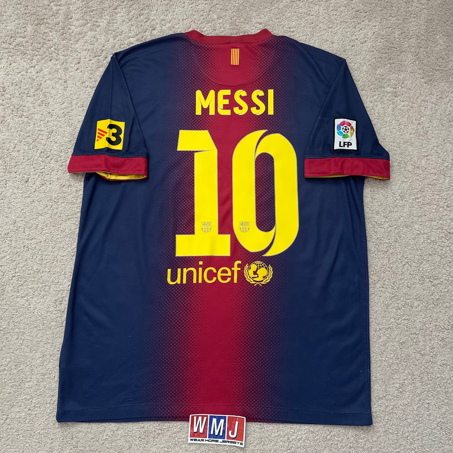 Barcelona 2012/13 home x Messi #10 (L)