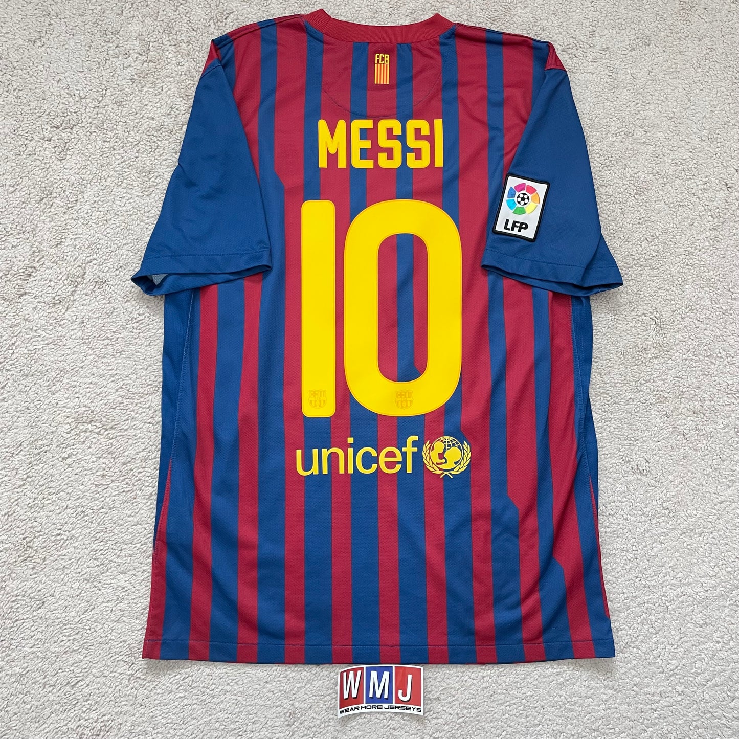 Barcelona 2011/12 home x Messi #10 (M)