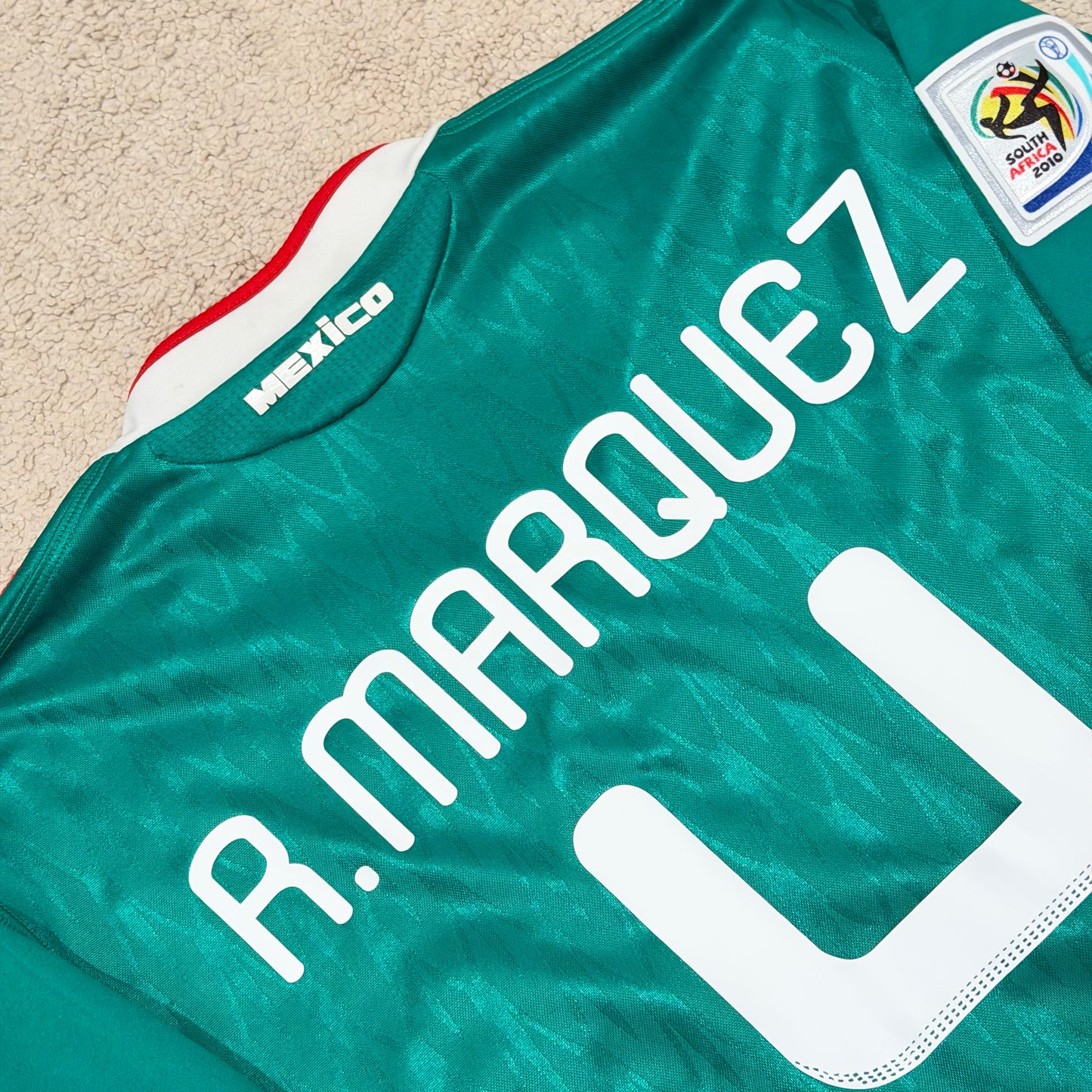 Mexico 2010 World Cup home x Rafa Marquez #4 (M)