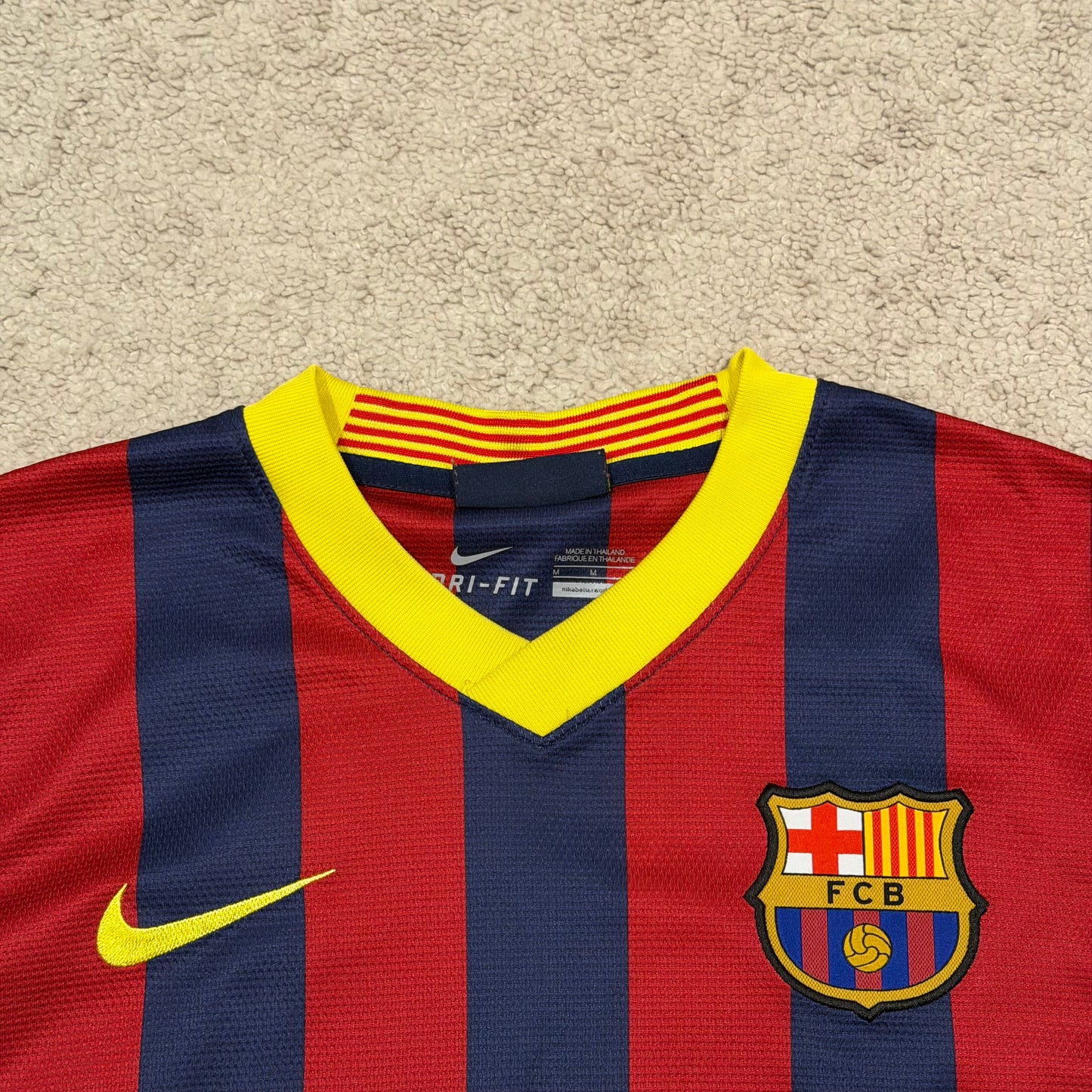 Barcelona 2013/14 home LONG SLEEVES x Neymar Jr #11 (M)