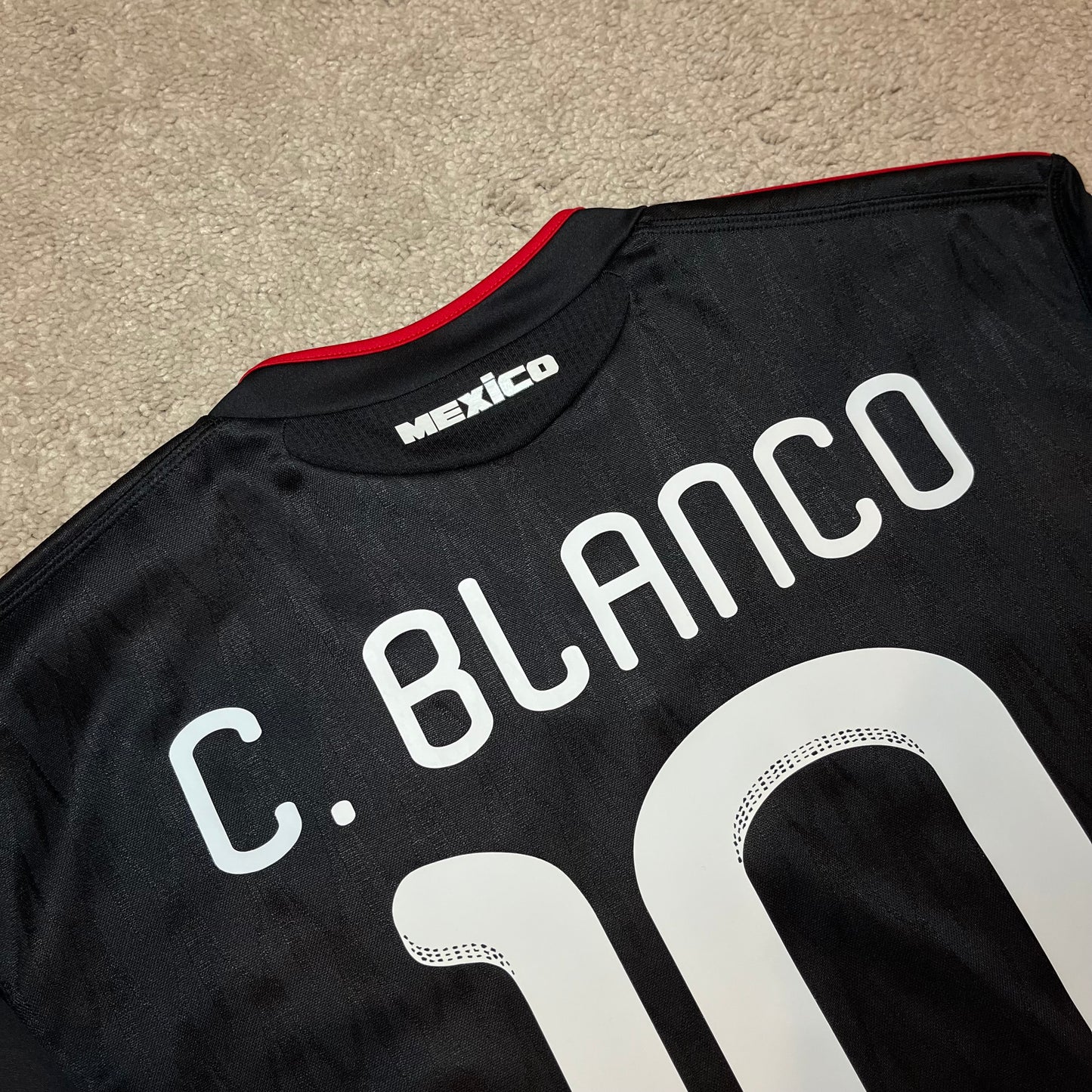 Mexico 2010 World Cup away x Cuauhtémoc Blanco #10 (L)