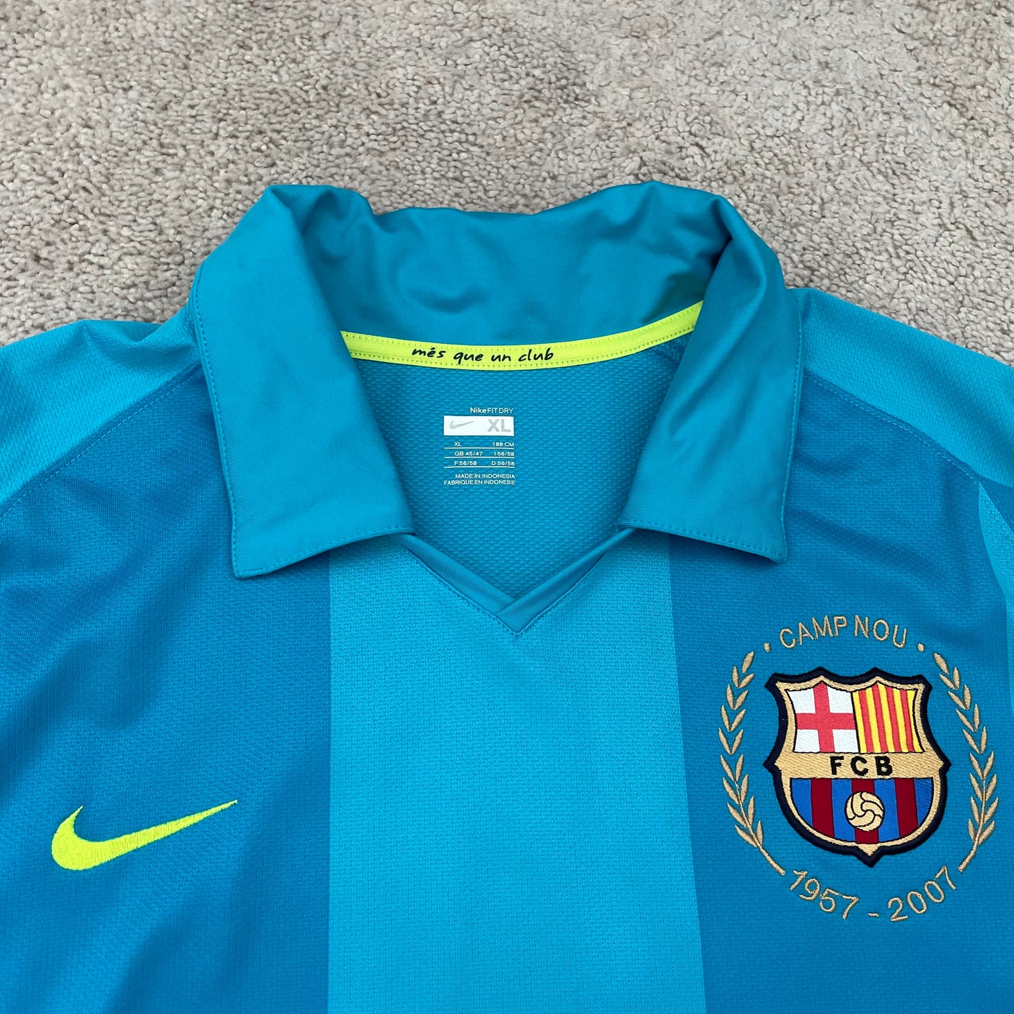 Barcelona 2007/08 away x Messi #19 (XL)