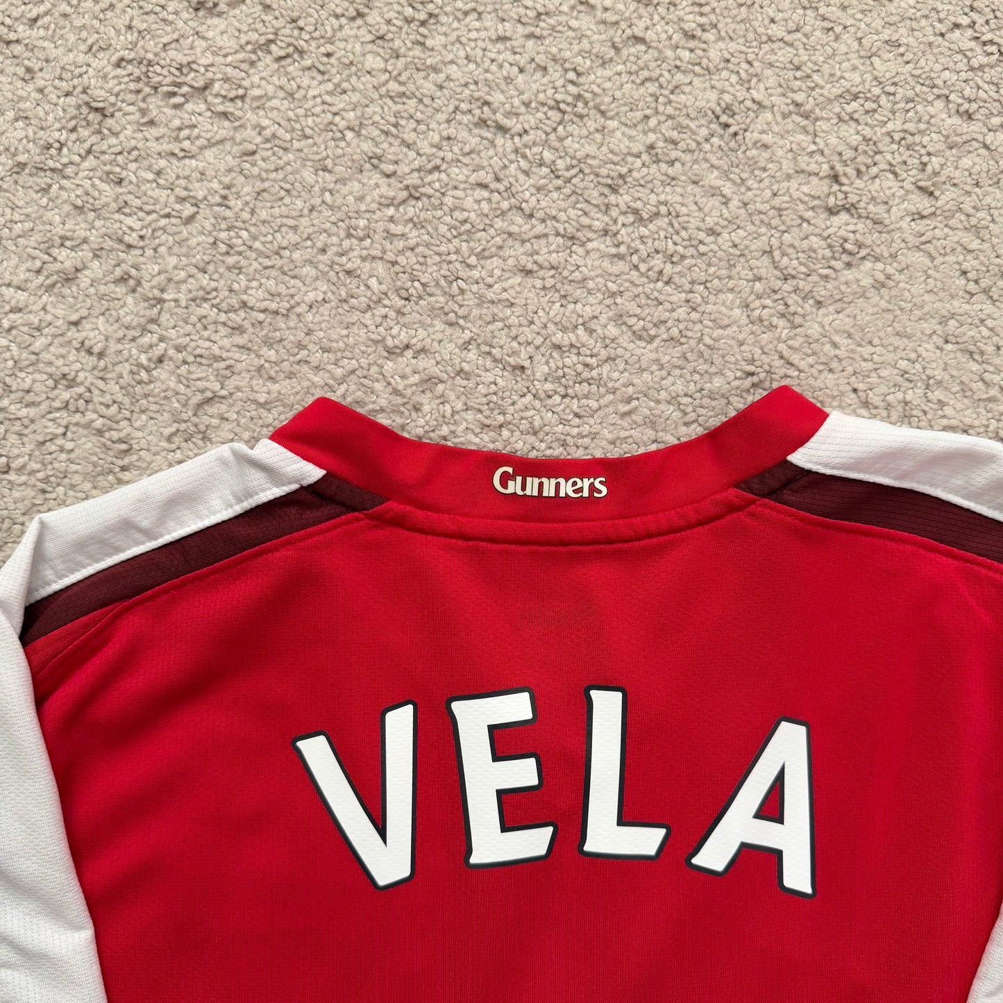 Arsenal 2008/2009/2010 home x Carlos Vela #12 (M)