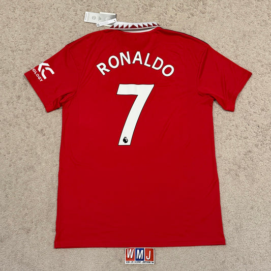 Manchester United 2022/23 home x Cristiano Ronaldo #7 (L) *BRAND NEW WITH TAGS