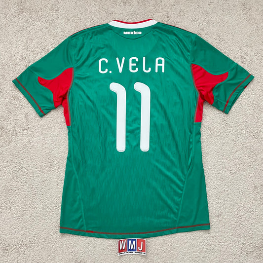 Mexico 2010 World Cup home x Carlos Vela #11 (M)