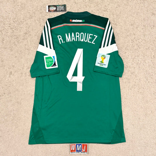 Mexico 2014 World Cup home x Rafa Marquez #4 (M) *BRAND NEW WITH TAGS