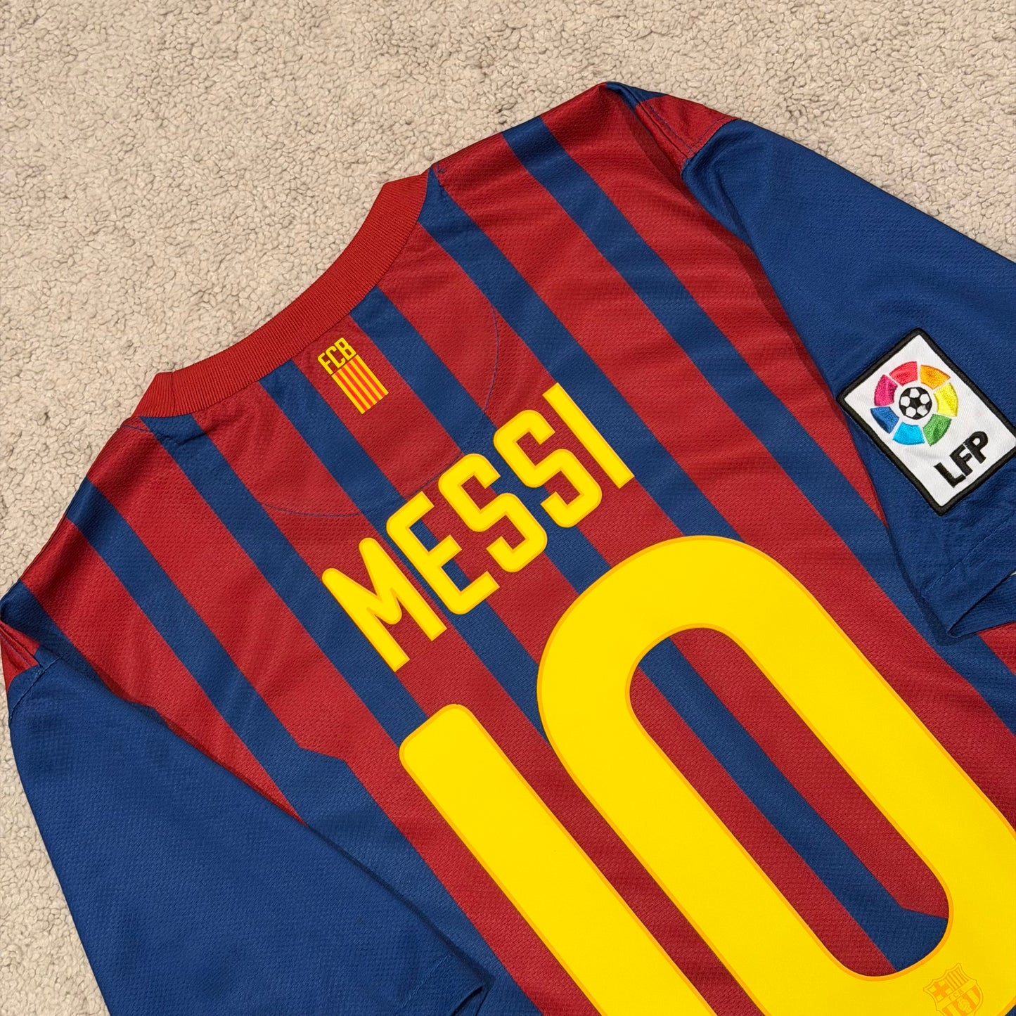 Barcelona 2011/12 home x Messi #10 (M)