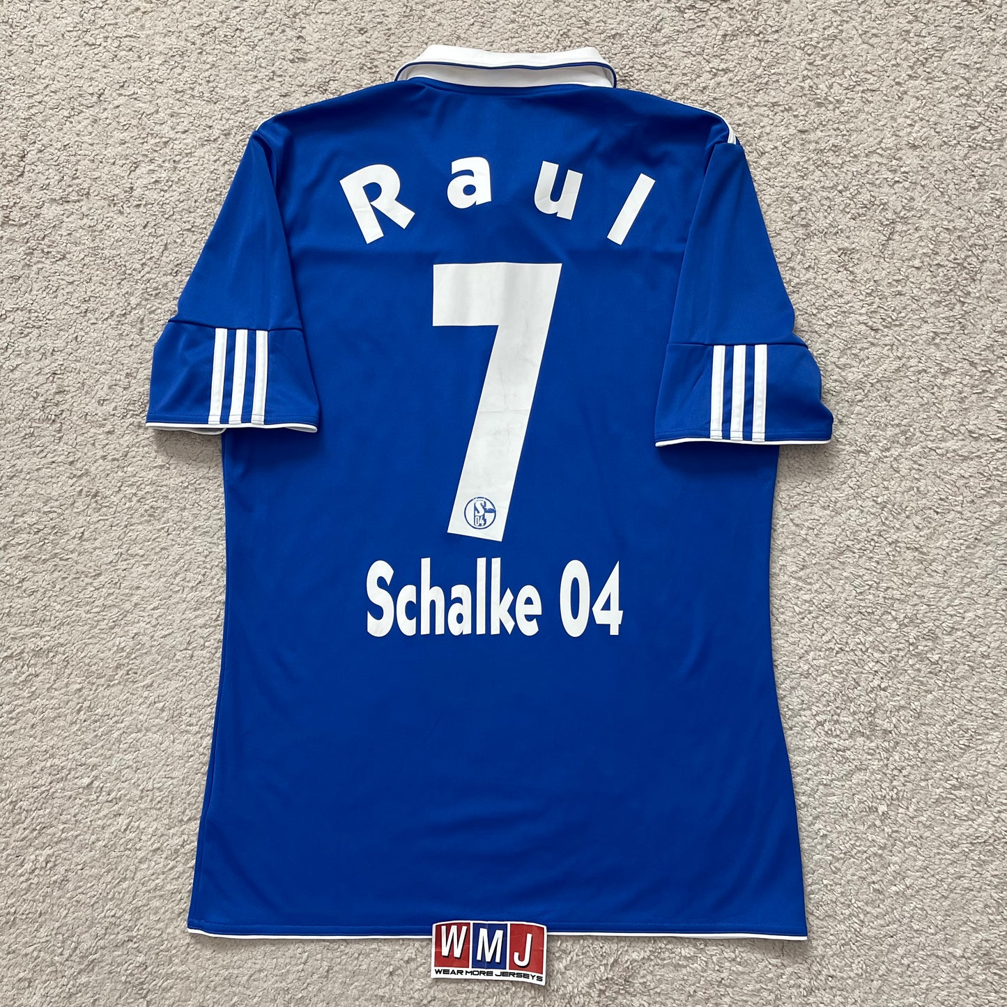 Schalke 04 home 2010/11 x Raul Gonzalez Blanco #7 (M)