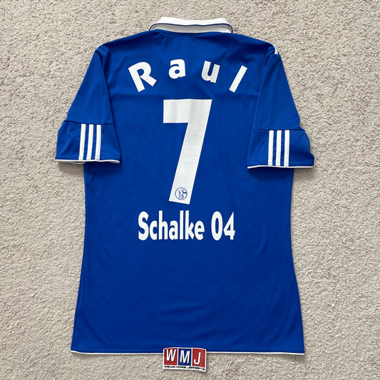 Schalke 04 home 2010/11 x Raul Gonzalez Blanco #7 (M)