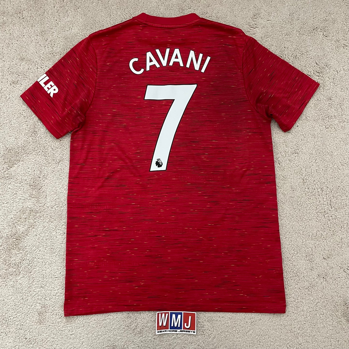 Manchester United 2020/21 home x Edinson Cavani #7 (L)