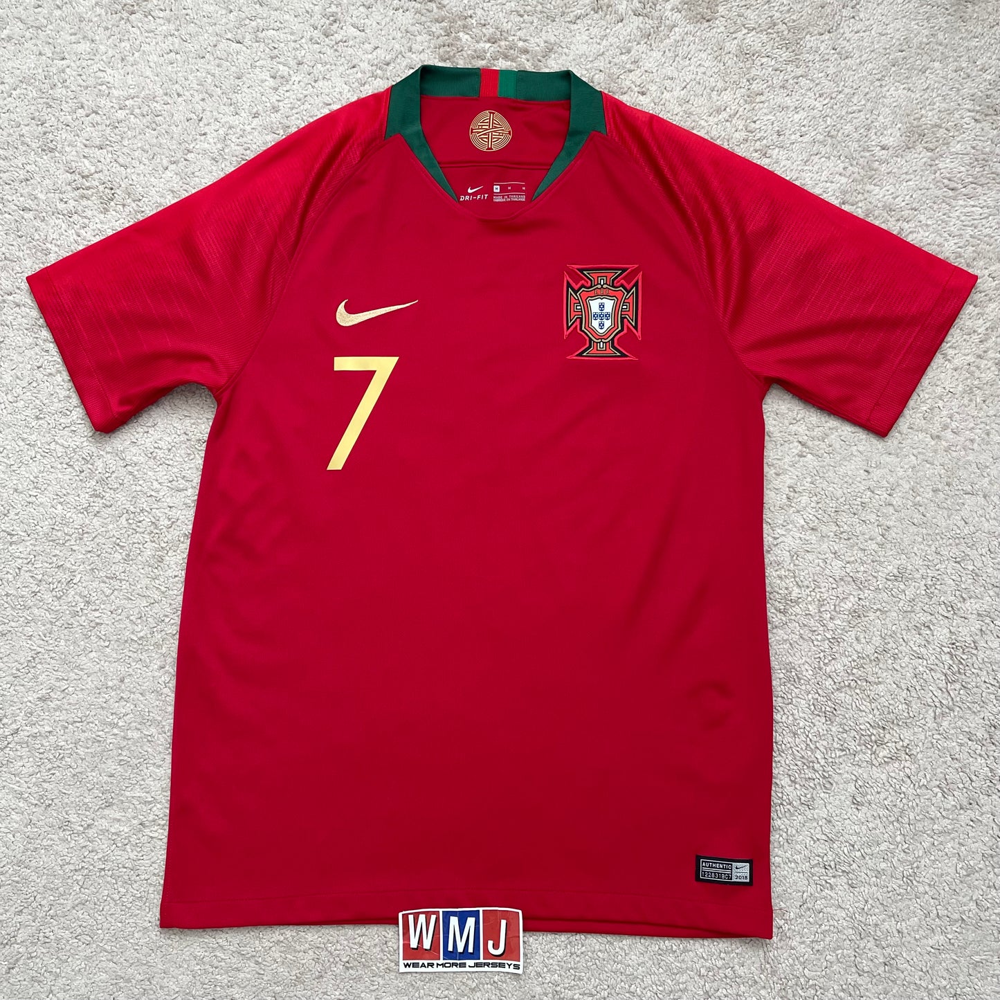Portugal 2018 World Cup home x Cristiano Ronaldo #7 (M)