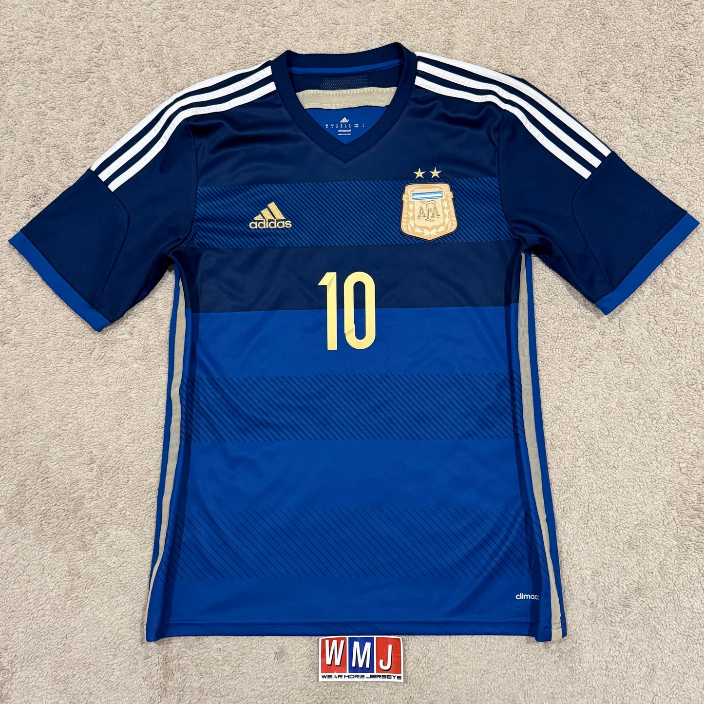 Argentina 2014 World Cup away x Messi #10 (M)