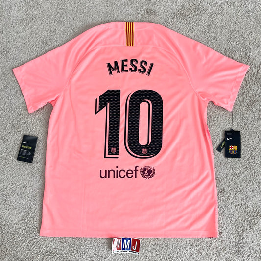 Barcelona 2018/19 third x Messi #10 (XL) *BRAND NEW WITH TAGS