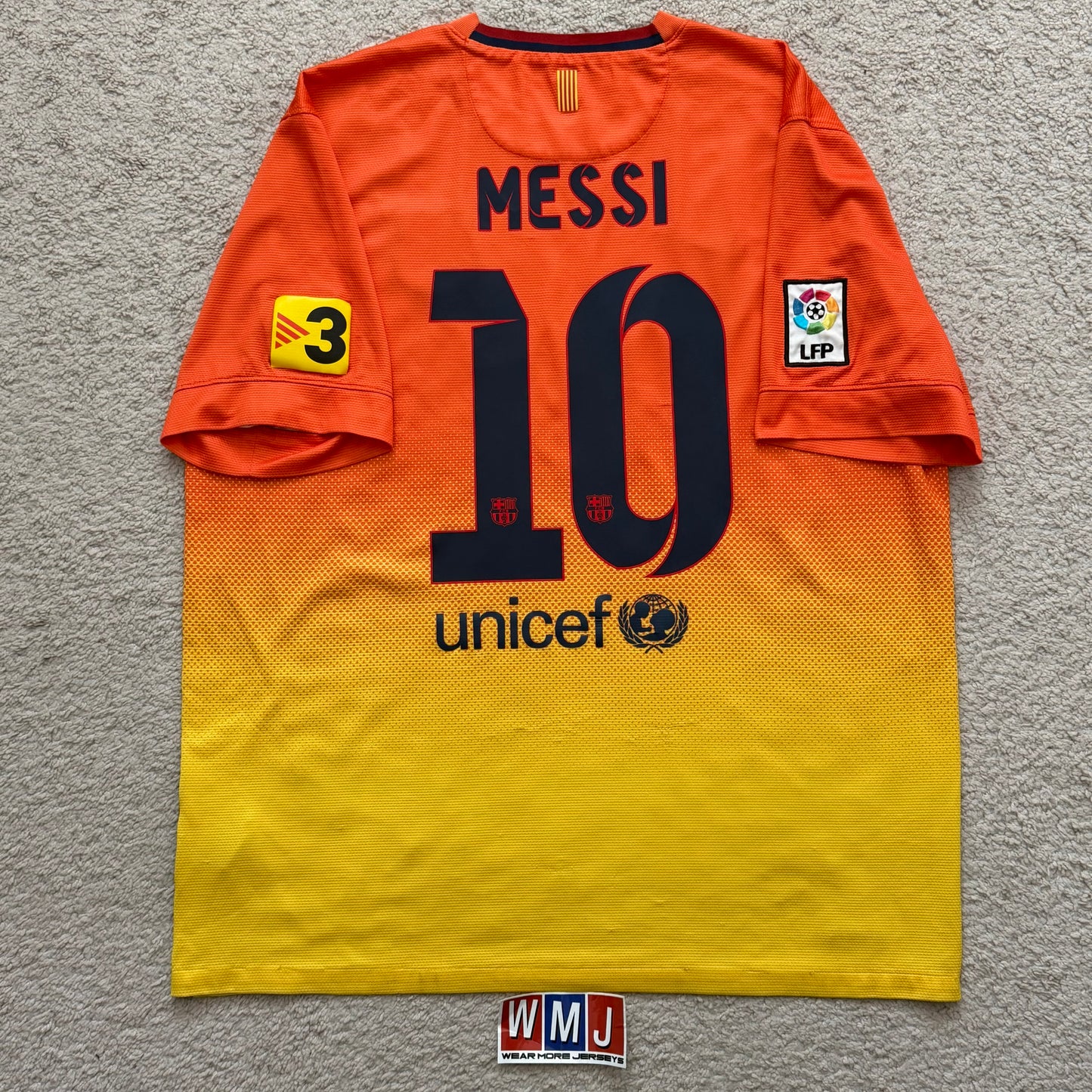 Barcelona 2012/13 away x Messi #10 (XL)