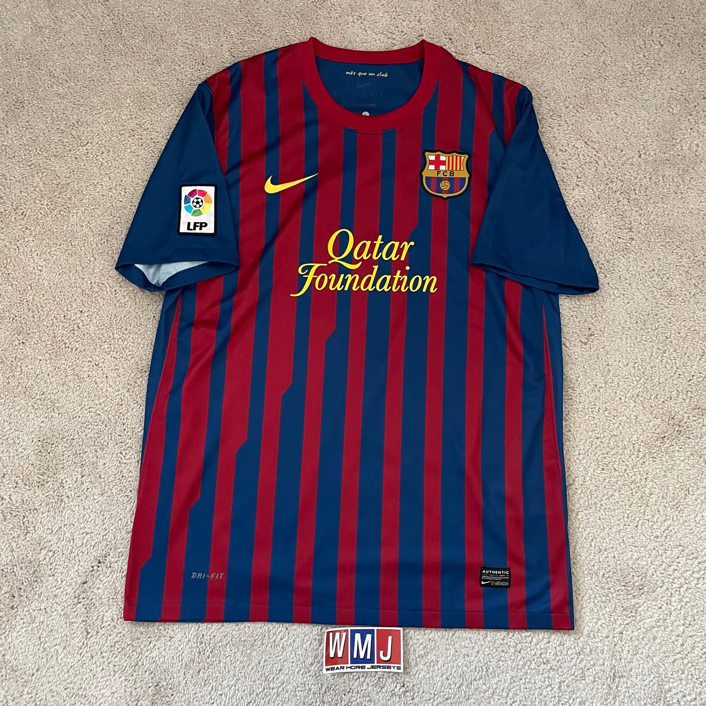 Barcelona 2011/12 home x Messi #10 (L)