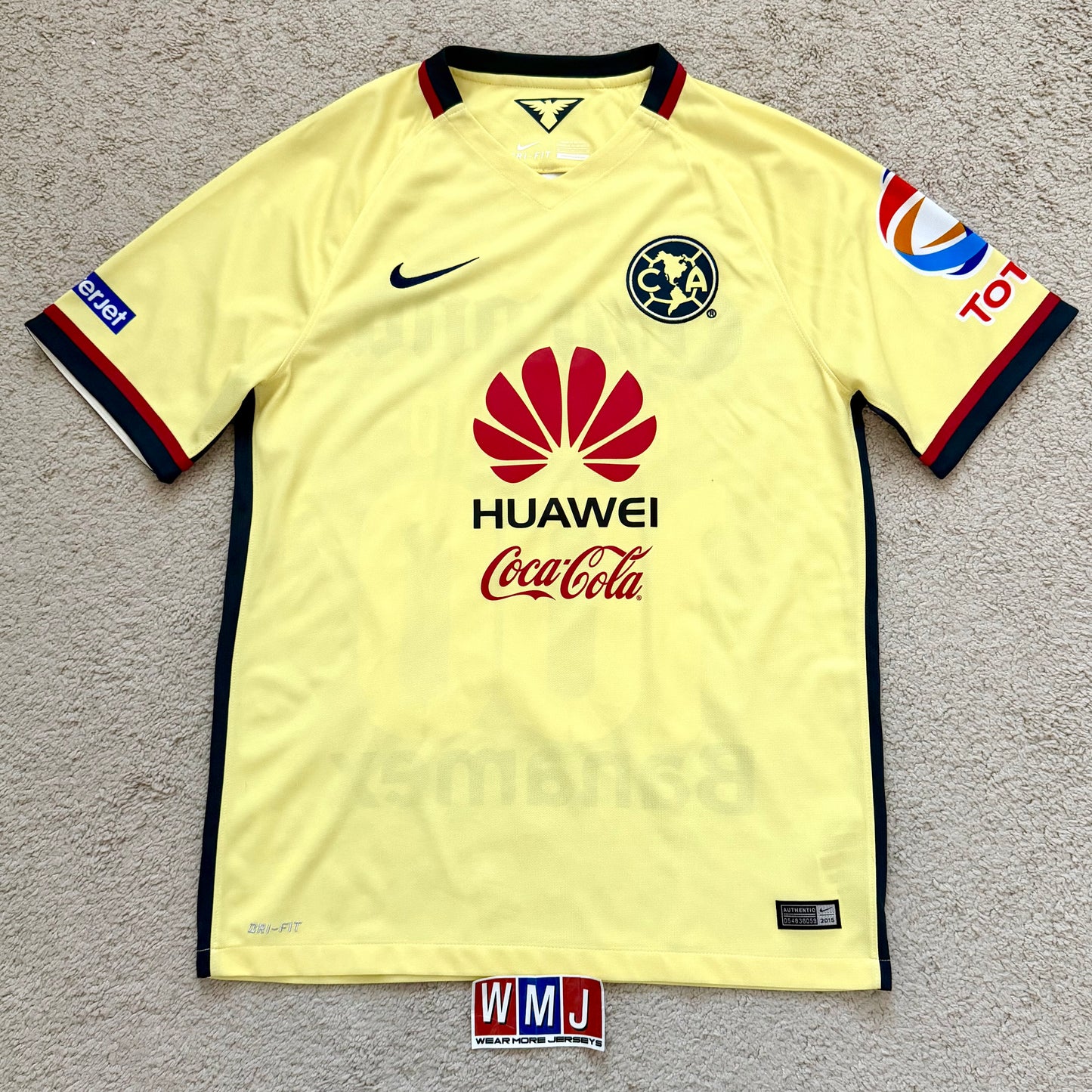 Club America 2015/16 home x Cuauhtémoc Blanco #100 (M)
