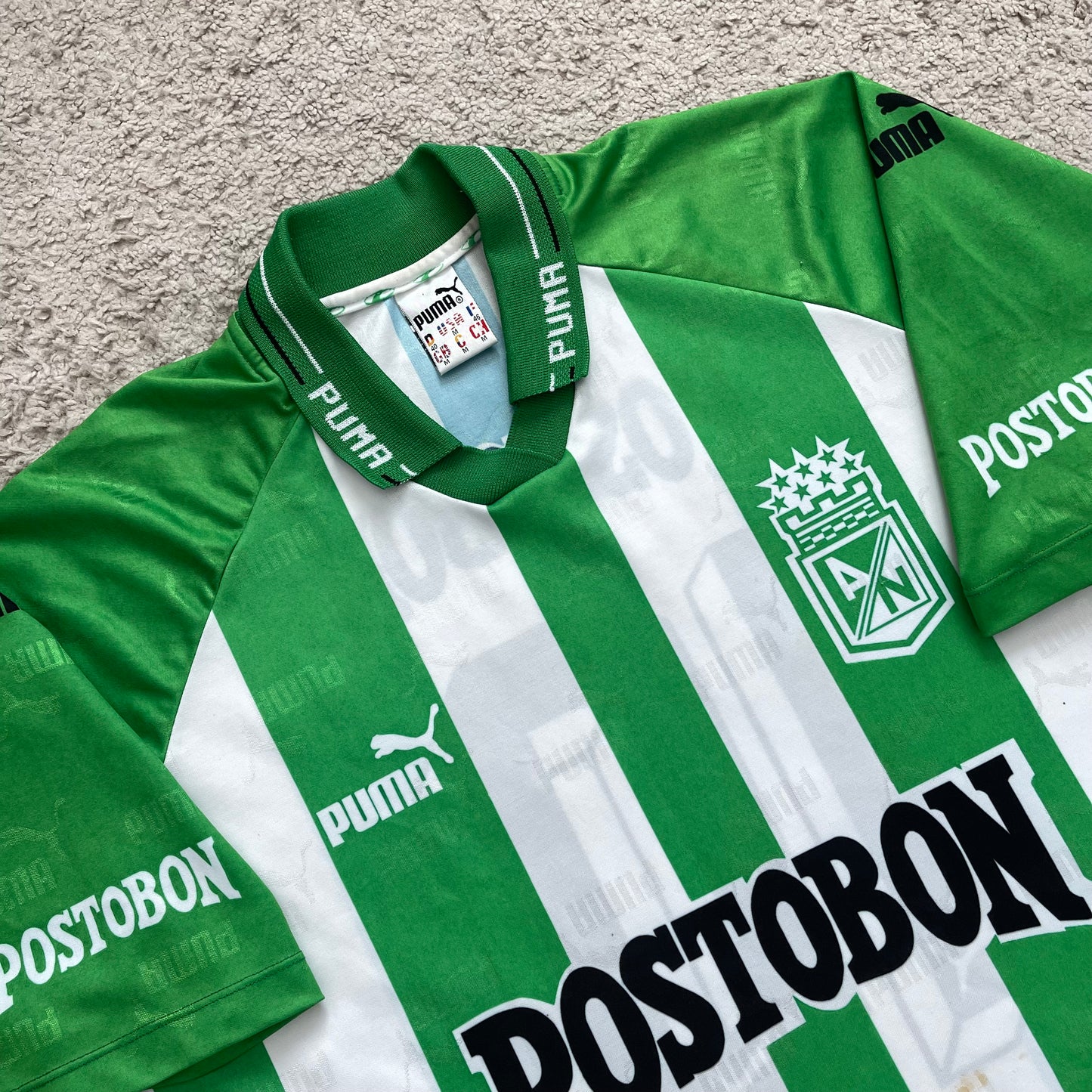 Atletico Nacional 2000/01 home x Jorge Agudelo #10 (M)