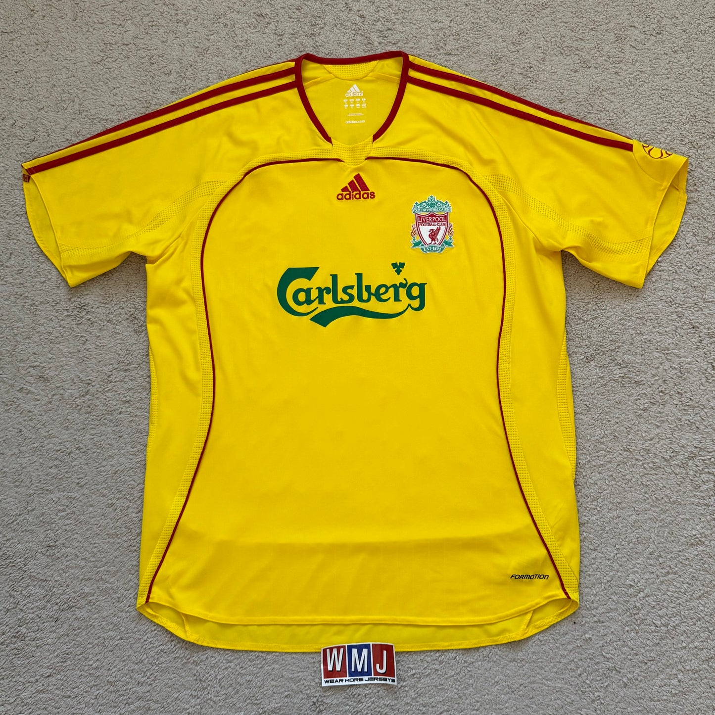Liverpool 2006/07 away PLAYER VERSION x Xabi Alonso #14 (XL)