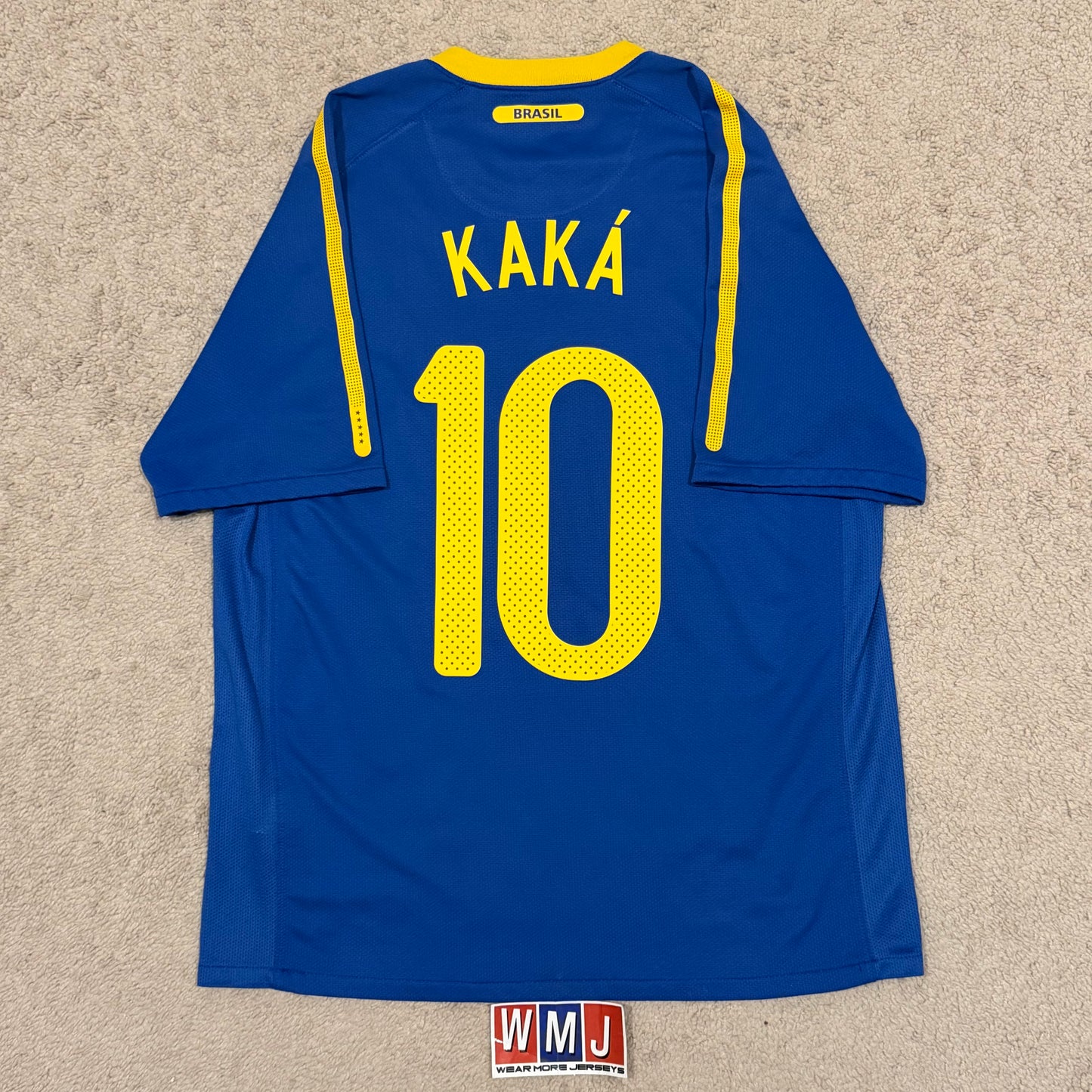 Brazil 2010 World Cup away x Ricardo Kaká #10 (M)